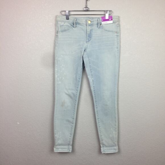 NWT! MOSSIMO Light Washed Skinny Jeans Size 2 - Picture 1 of 7